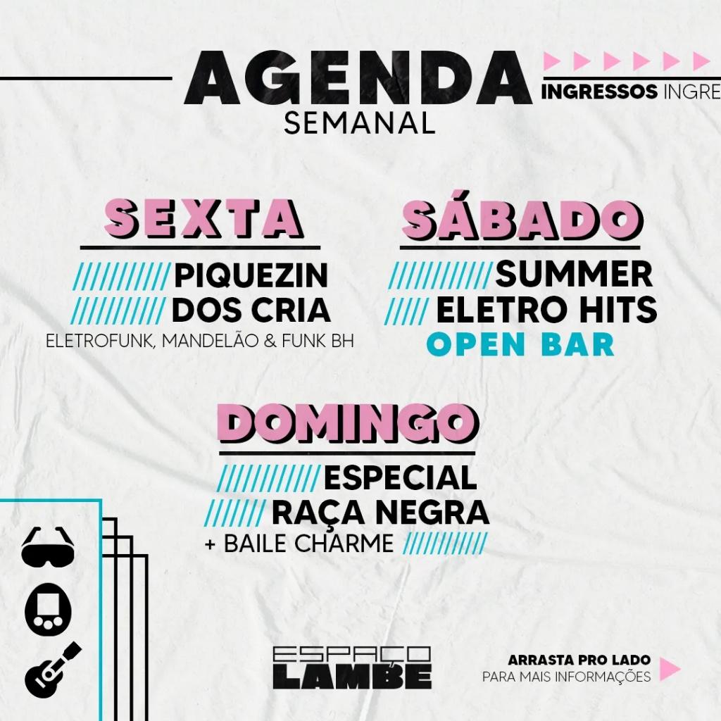 espacolambe's tweet image. saiu a agenda desse find e eu tô empolgada demais que isso cara sério dá uma olhadinha NISSO AQUI 🤤🥰😝💕🥵🔥

baile funk, summer eletro hits &amp;amp; raça negra, tudo num fluxo só tá maluco vamo que vamo

(RT= sorteio de 1 copo + tirante + 2free pista) sorteio amanhã 🍀