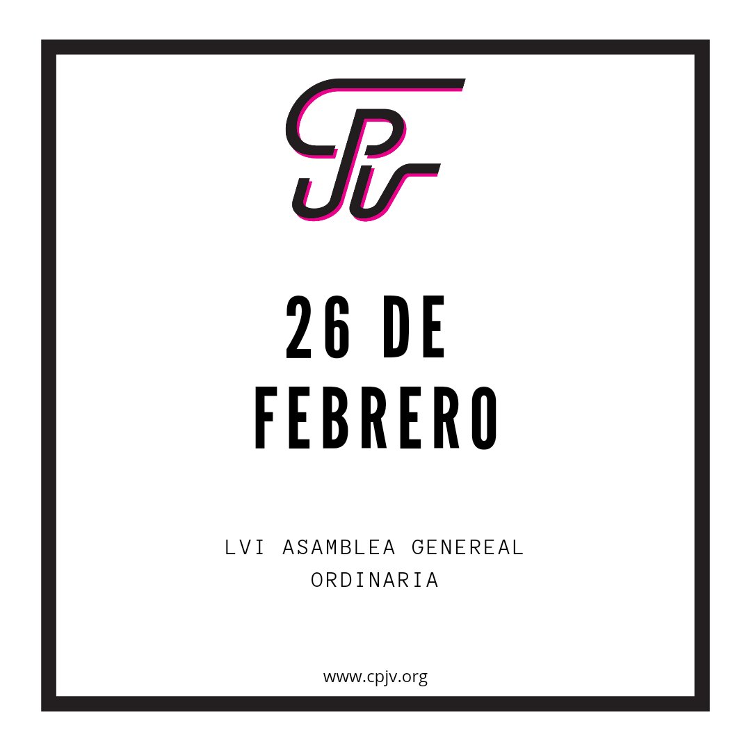 ⚫ COMUNICADO OFICIAL 

Convocada la LVI ASAMBLEA GENERAL ORDINARIA del Consejo Provincial de la Juventud de Valladolid  para el 26 de febrero de 2022 a causa de las dimisiones del Presidente y Tesorero, Sergio Velayos y Gonzalo González, respectivamente. 
cpjv.org