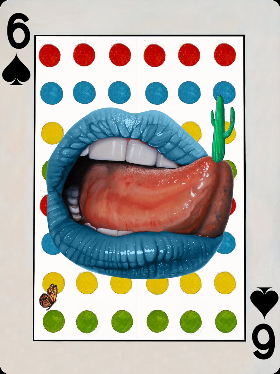 baldmandoesNFT's tweet photo. @tonguesociety Loving this incredible NFT. Unbelievably stunning artwork. #NFT #NFTCommunity  #nftart #NFTMintAlert #NFTs #tongue #sixofspades https://t.co/JS7oqzdzan