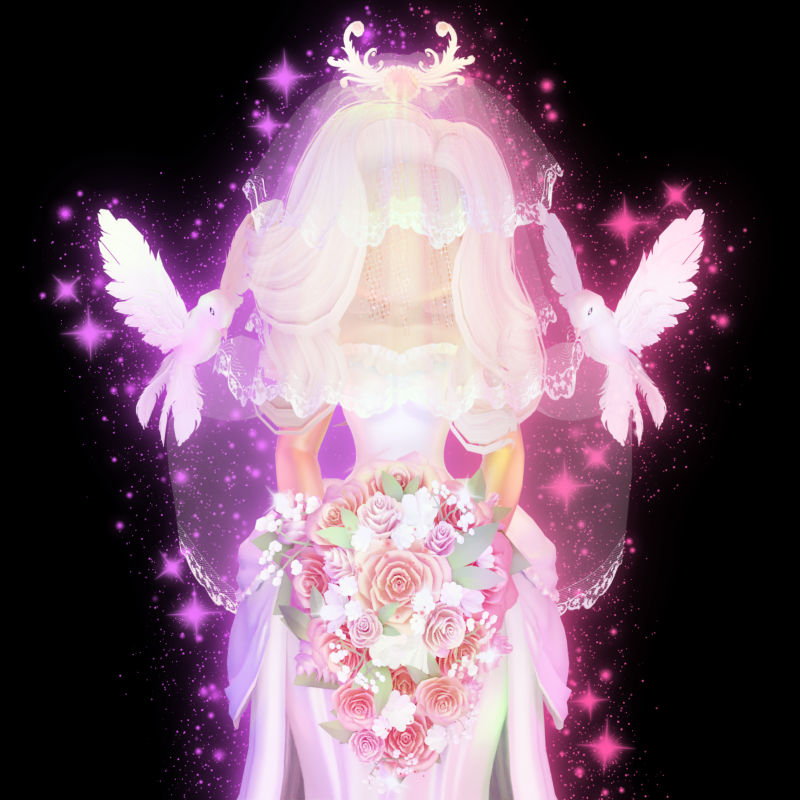 RegaIRosemary's tweet photo. 💞Day 1 of "28 Days of February💞
💐🕊️Elegant Wedding Collection🕊️💐

💞𝑰'𝒅 𝒍𝒐𝒗𝒆 𝒚𝒐𝒖 𝒕𝒊𝒍𝒍 𝒕𝒉𝒆 𝒆𝒏𝒅 𝒐𝒇 𝒕𝒊𝒎𝒆💞

Includes:
💐Cascading Rosebud Bouquet💐
🕊️Exquisite Dove-Held Lace Veil🕊️

@nightbarbie
#roblox #robloxdev #rhconcept #beaplaysconcepts https://t.co/TznD2WOoge