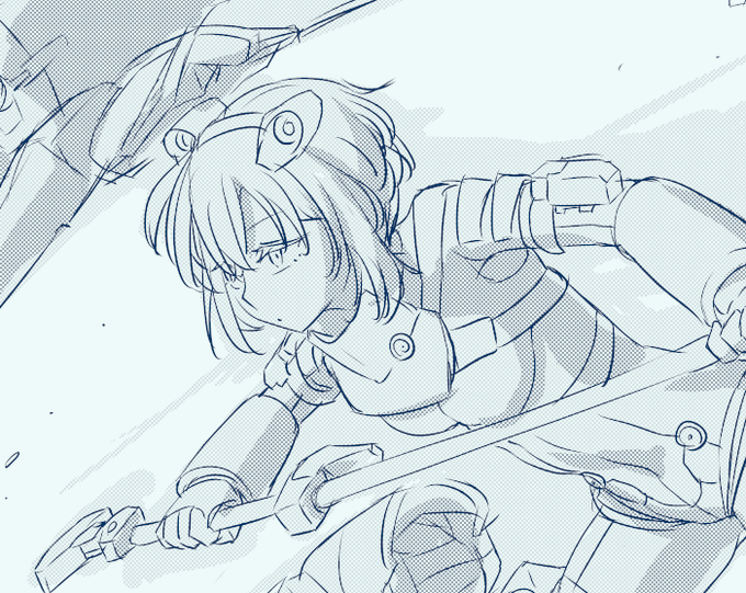 毎回縮小するとゴチャゴチャになって見づらい原因は構図下手だから?知らんけど 