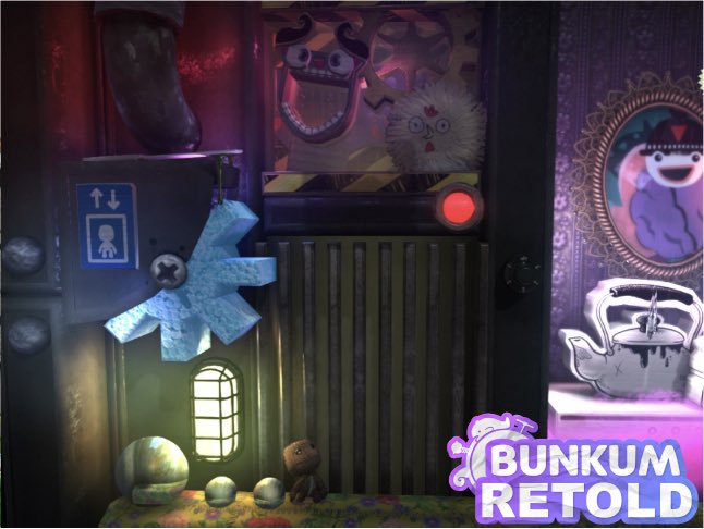 HandstitchedOfficial (@handstitchedo) on Twitter photo Youâre never alone in Stitchem Manor 
#LBP #LittlebigPlanet #Sackboy Youâre never alone in Stitchem Manor 
#LBP #LittlebigPlanet #Sackboy