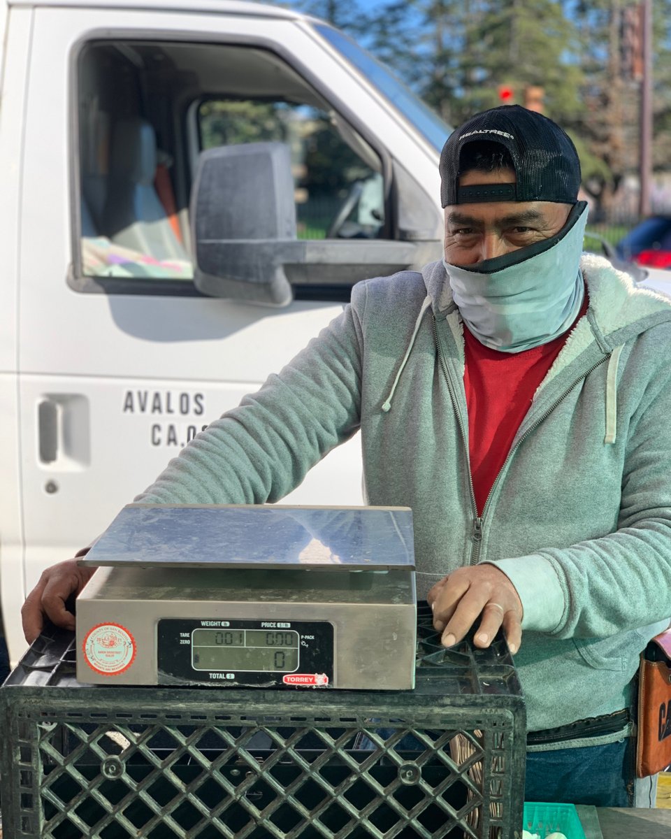 Avalos Farms is back from their Winter break! Come say hi today at our Tuesday Market. We’ll be here till 6:30.