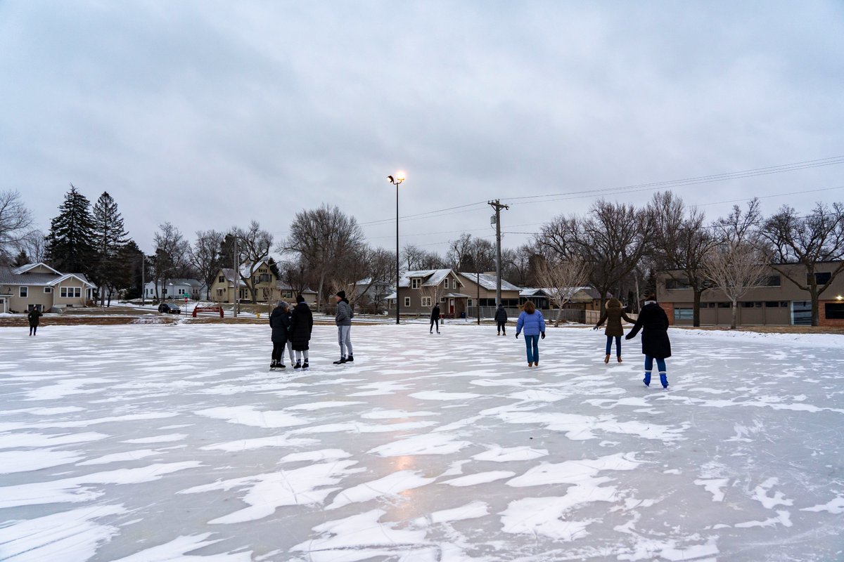Last week, <a href="/AugieRec/">Augie Rec Services</a> and the Augustana Outdoor Program invited students to go ice skating at Campus Park in <a href="/CitySiouxFalls/">City of Sioux Falls</a>! ⛸️🙌

Explore with AOP ➡️ augie.edu/rec | #WeAreAU
