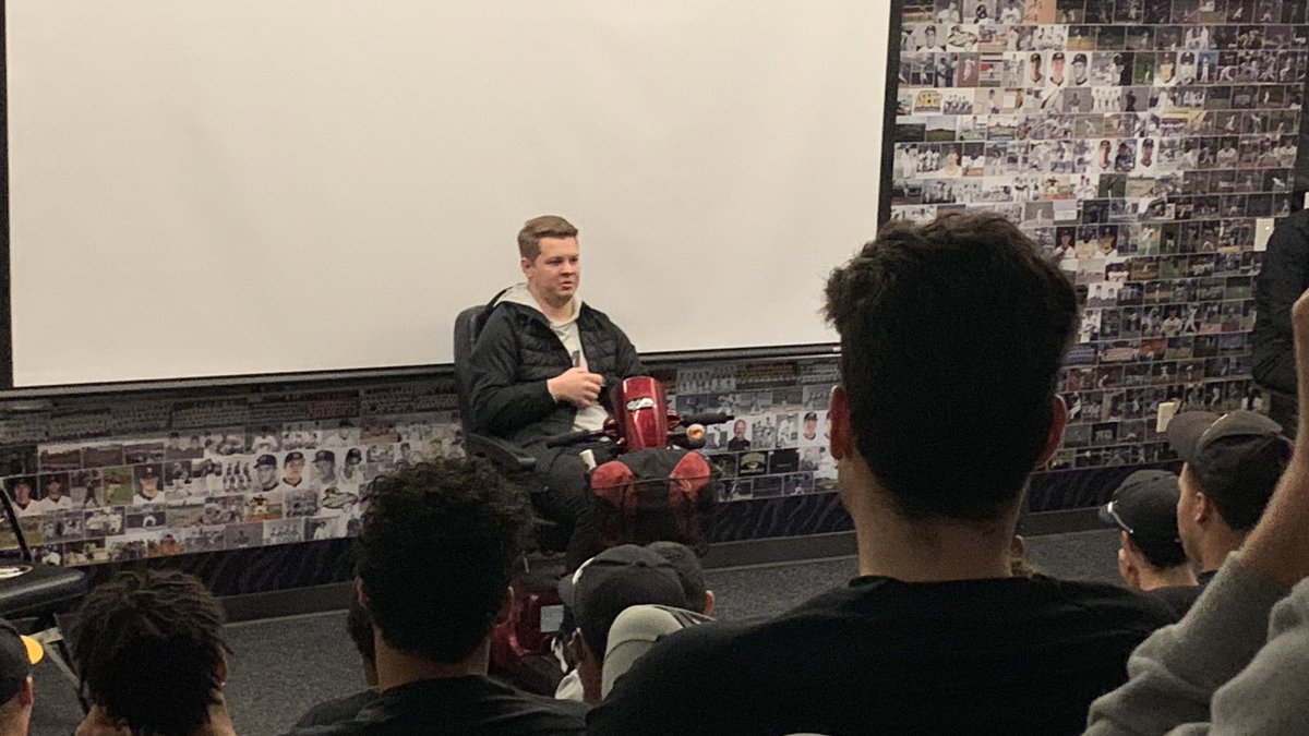 Mizzou Baseball (@mizzoubaseball) on Twitter photo A big thanks to <a href="/MickDeaver/">Mick Deaver</a> for sharing his story with our guys this afternoon 💪
Ready to capitalize on our opportunities 💯
#MIZ | #C2E🐯⚾️ A big thanks to <a href="/MickDeaver/">Mick Deaver</a> for sharing his story with our guys this afternoon 💪
Ready to capitalize on our opportunities 💯
#MIZ | #C2E🐯⚾️
