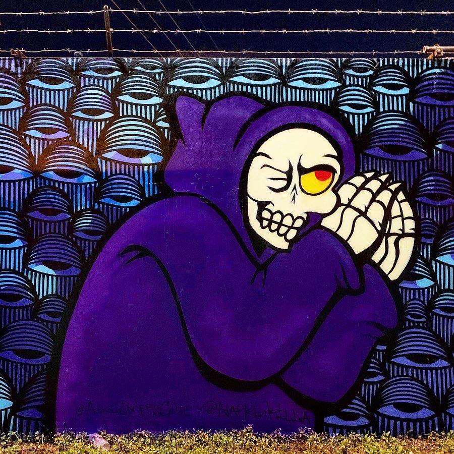 THE GRIM NAPPER 💤
Collab w/ <a href="/AHOLSNIFFSGLUE/">AholSniffsGlue</a> 👁