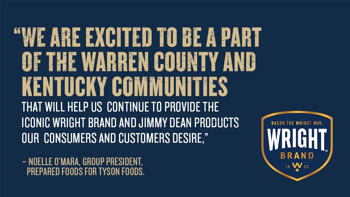 Today, Tyson Foods is breaking ground on a bacon production plant! This is yet another step Tyson Foods is taking toward the future of meat! Learn more about what's to come: bit.ly/3rcKdSx