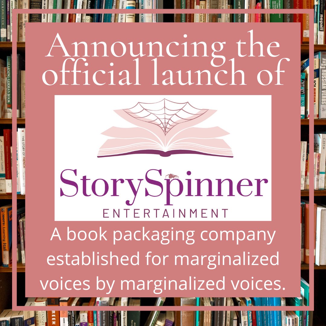 storyspinnerent's tweet photo. Announcing the official launch of StorySpinner Entertainment! https://t.co/cpYXOsW0tG