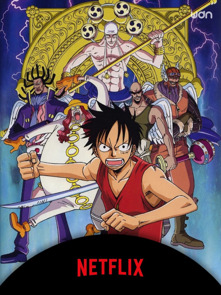 Otadesu Updates - Novas temporadas do anime One Piece chegarão à Netflix  no dia 1° de março, com dublagem em Português. Fonte Wolrd Dubbing News # onepiece #Netflix