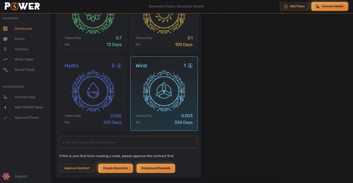 $POWER new UI coming.
Dope 👀🔥🔥🔥
<a href="/Powernodes_/">PowerGenerators</a>