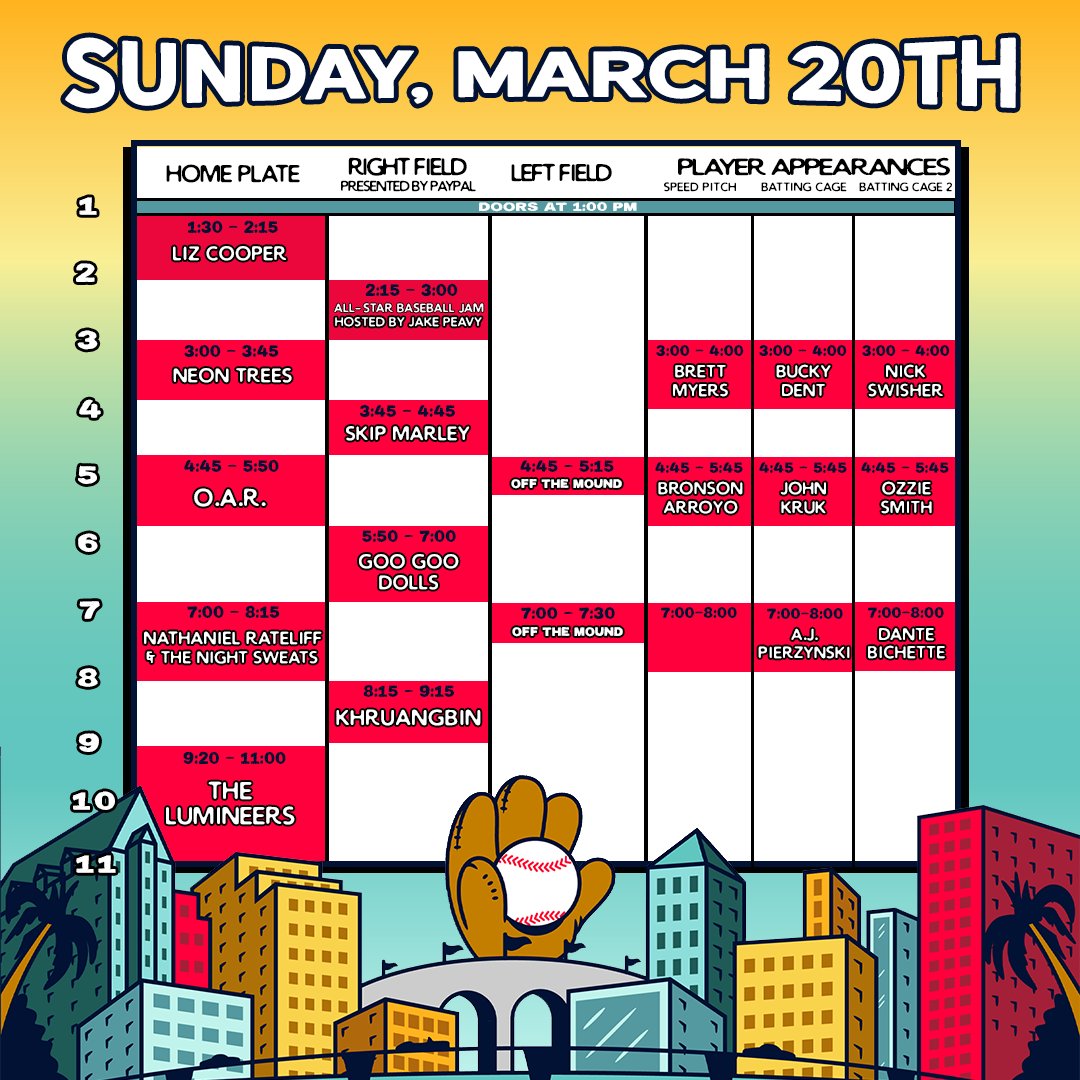 Innings Festival Florida schedule