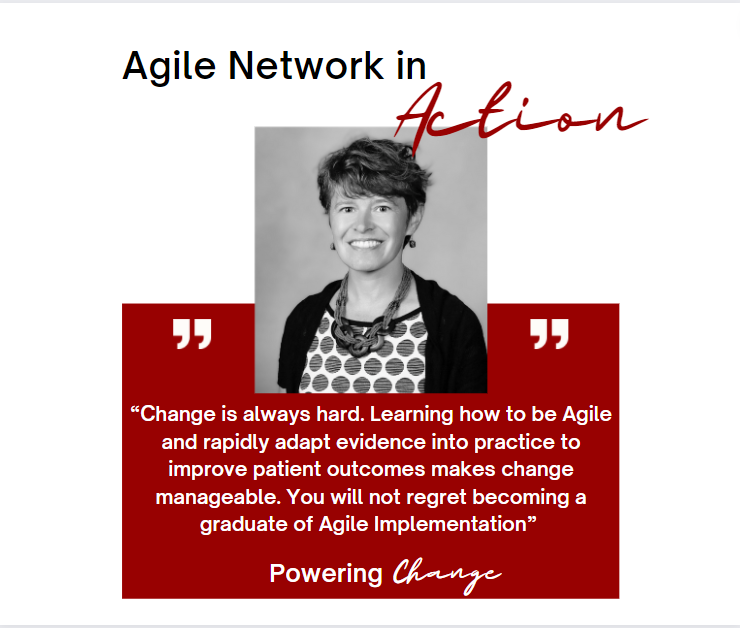 Meet Dr. Heidi Lindroth, a practicing critical care nurse. We are shining a spotlight on the dynamic members of our Agile Network. J
Learn more about IU's Innovation and Implementation Science Graduate Certificate at Virtual Infor Session. Register today!

lnkd.in/eua8iDUC