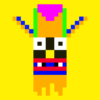 CryptikiNft's tweet photo. check out the 1/1 emperor tiki 👀 https://t.co/9zsW1lkcXT