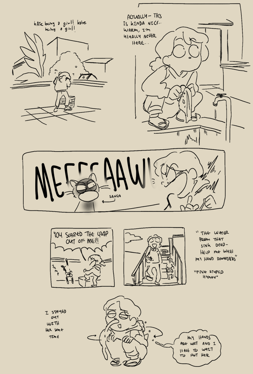 I really wanna try #hourlycomicday sorry if I'm lacking mcyt content x'0
#hourlycomicday2022 #HourlyComicsDay2022
I hope I do it correctly, I never know how ajahs, this was my little morning adventure