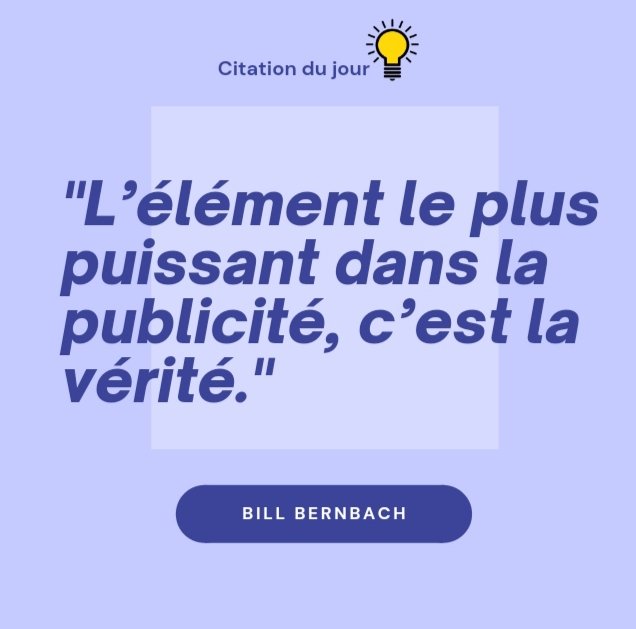 Mba Cms Citation Du Jour Une Bonne Publicite Ne Peut Exister Qu En Engageant Et En Traitant Les Gens Avec Respect Les Marques Doivent S Appuyer Sur Des Insights Consommateur Pertinents Et