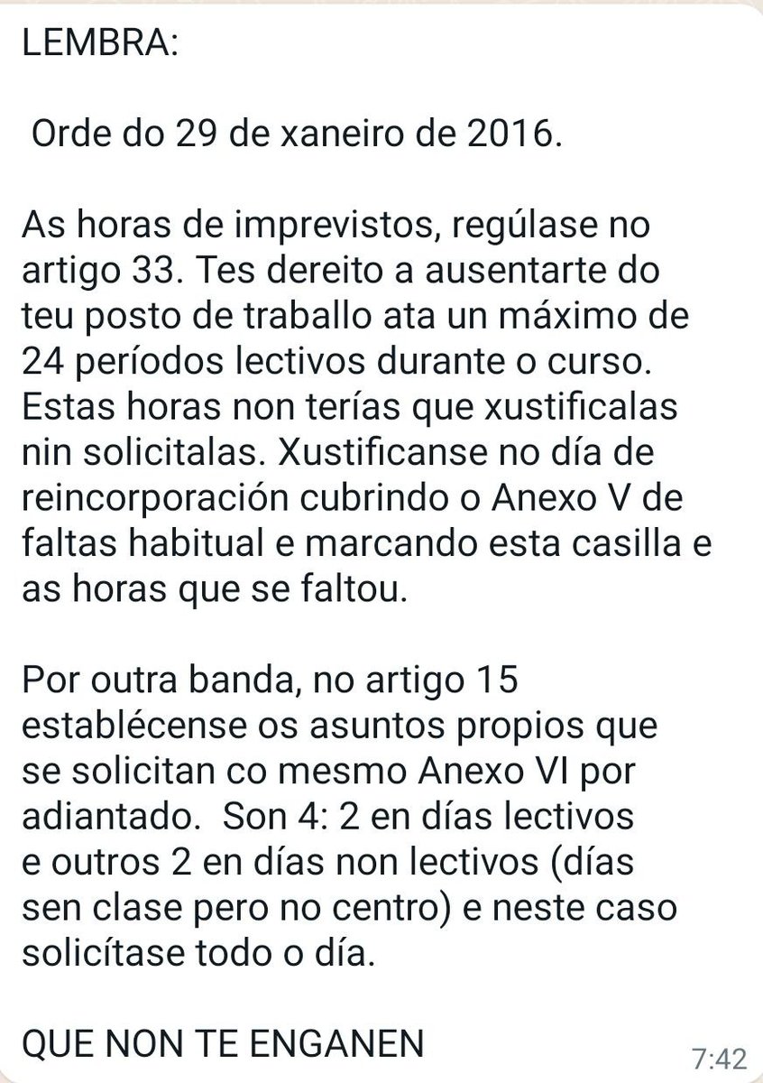 Ed_InterinaEnPe's tweet photo. Mañá precisamos a unión das mestras e mestres para sinalar a inxustiza que pode acabar cunha gran parte de traballador@s en fraude de lei na rúa!
#MoveteOuMovennos https://t.co/NyLz6sEChN