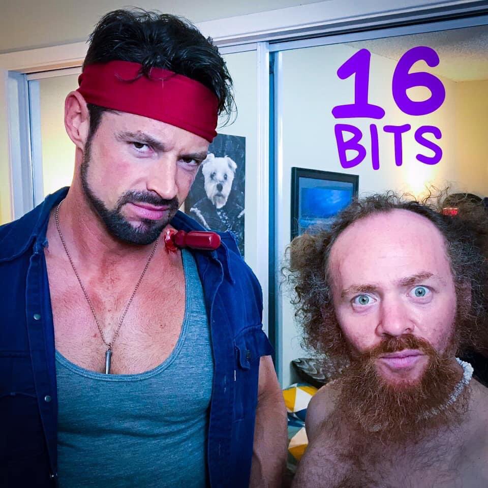 My new action/comedy/horror feature #16BITS has been beautifully color corrected and is now jumping into sound design 👀