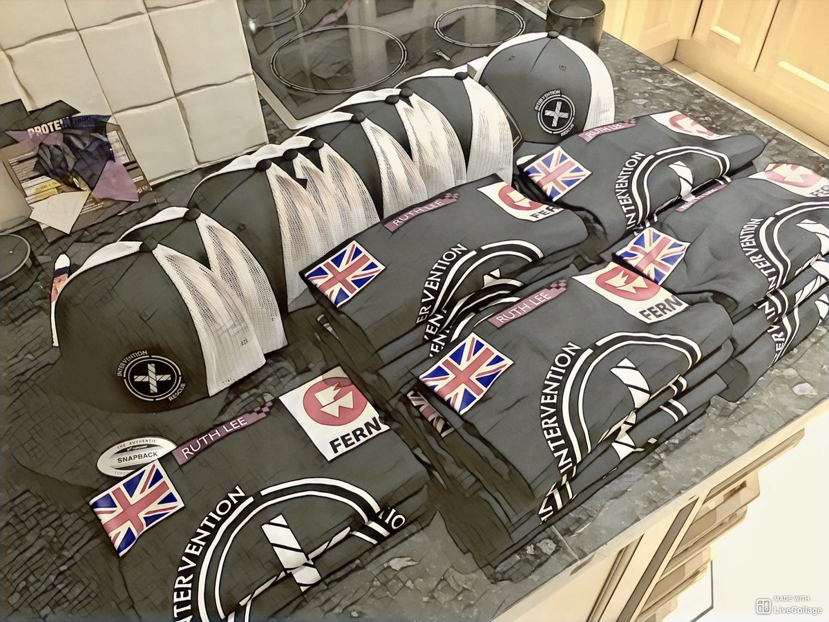 CliveBushMInSTR's tweet photo. Team T-shirts &amp; caps  @INTVNRESCUE  ready for @Grimpday #GrimpNA @fernoukltd @MarlowRopes @RuthLeeLtd #NLG new sponsor coming on soon 🤔🇬🇧🇺🇸 @RopeRescueLead https://t.co/jxhBTo0kxJ