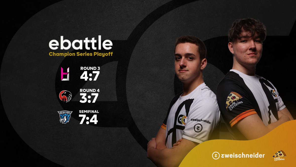 We played the <a href="/ebattleGG/">ebattle.gg</a> champion series playoff on sunday!

unfortunately we didn't make it to the finals but we still managed to fight our way a little further in the lowerbracket!

GGWP to all we played against!
#GCWIN