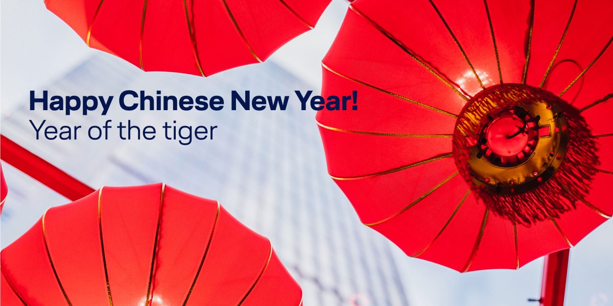 Damos por iniciado o ano do tigre! Feliz ano novo chinês a todos. 🎆🧧
Qual é o seu signo do horóscopo chinês? #Lufthansa