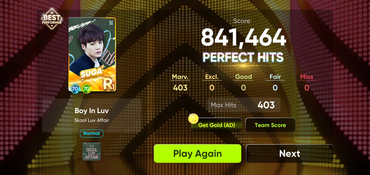 นี่จะรู้สึกดีมาก ๆ เวลาที่เล่นแล้วได้ all marvelous อะ ชีวิตมัน complete มันอิ่มความสุขจนล้นออกปาก