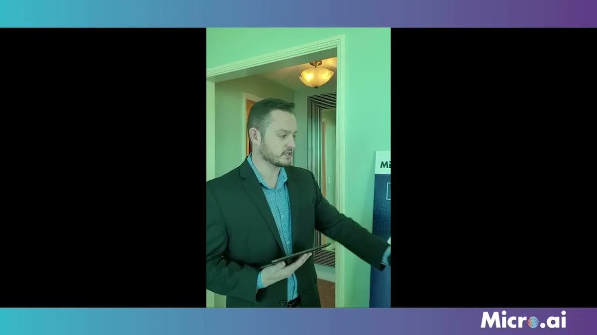 MicroAI_AI's tweet photo. A two-minute video from CES 2022 showing how MicroAI Security™ provides enhanced protection for IoT devices and machines against Zero-Day cyber-attack. https://t.co/r7wOCzDIaf. #CES2022 #MicroAI_Security #ZeroDay https://t.co/iHigSaLDKN