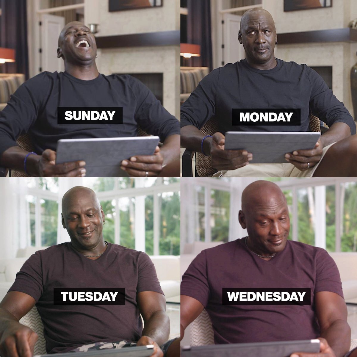 My trust in the weather forecast this week: