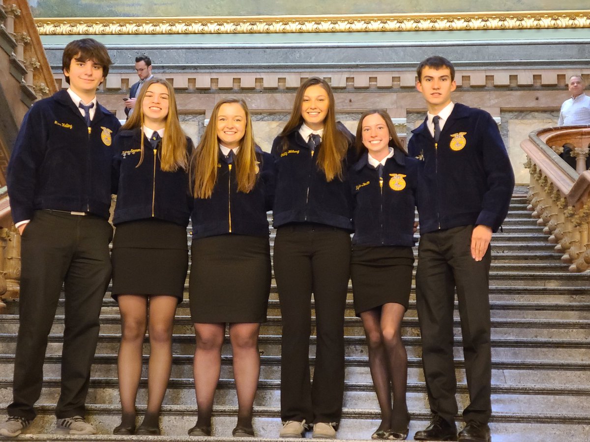 PanoramaFFA's tweet photo. Great day visiting the Capital and meeting with Rep. Sorensen discussing the importance of AgEd and FFA in school. #phsffa https://t.co/hkA0vmq0nz
