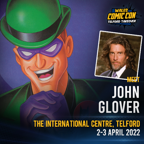 walescomiccon's tweet photo. NEW MEDIA GUEST #WCC2022 - John Glover #Batman #Smallville #FearTheWalkingDead #Gremlins #AgentCarter #Scrooged #Shazam #Tron https://t.co/7ouReacnKG