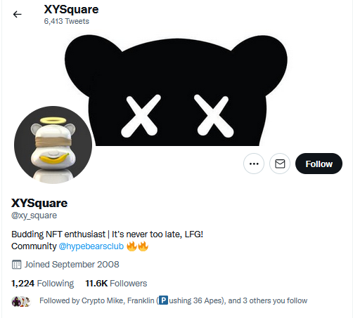 NFTethics's tweet image. So tomorrow HypeBears(Club) are going to mint for 0.4 (!) each, which would net the team a profit of 4000 ETH (&amp;gt;$11 million). The team consisting of 3 anon &amp;amp; very suspicious Twitter accounts, including one with a compromised account from an attorney. What could possibly go wrong?