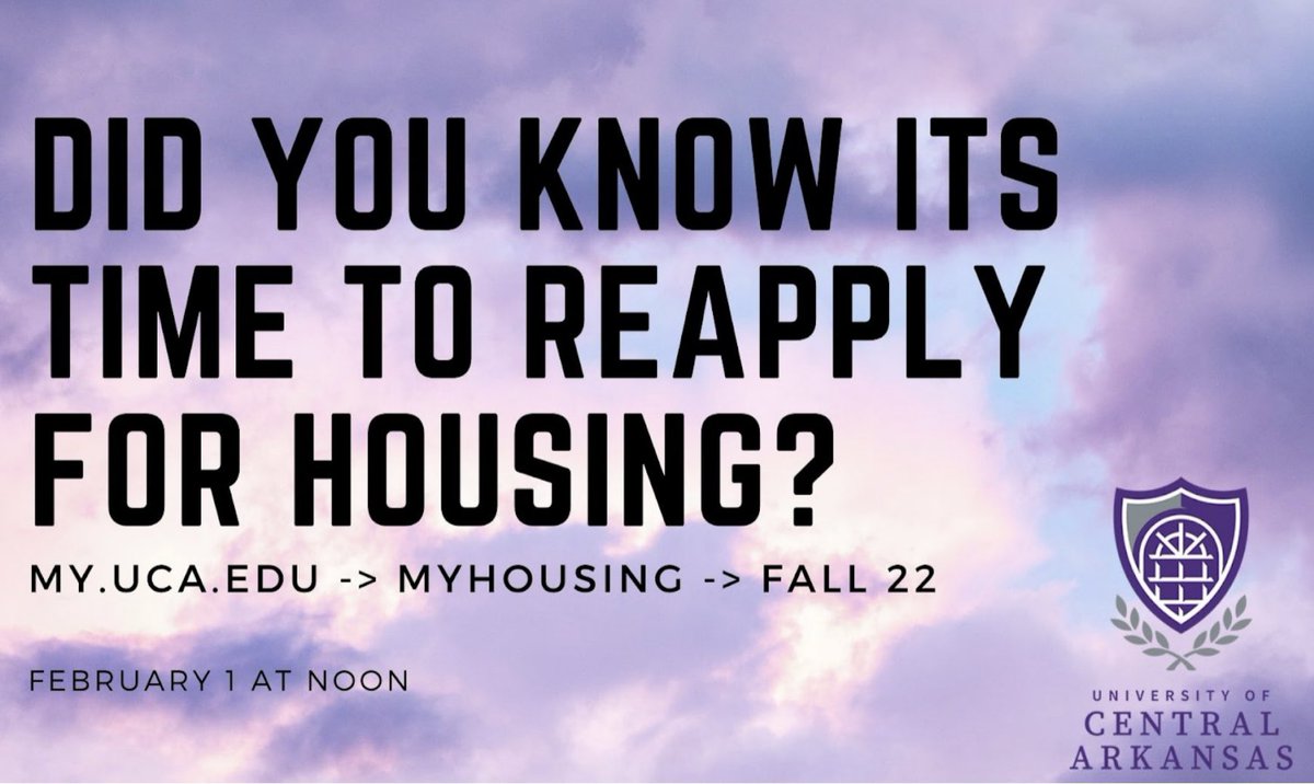 UCA Housing (@ucahousing) on Twitter photo 