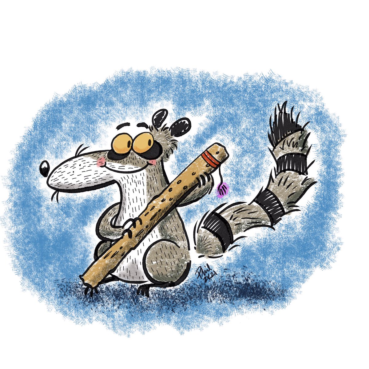 Next up R is for Rainstick, illo thanks to @philsketches 

(instagram.com/itsphiloliveira instagram)

Post Monday 7.30pm GMT with #AnimalAlphabets also be sure to tag us on <a href="/AnimalAlphabets/">Animal Alphabets</a> so we don't miss your tweets, thanks all!