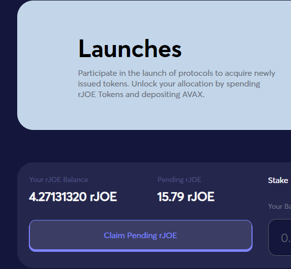 Windburnt's tweet photo. Rocket🚀JOE on the @traderjoe_xyz DEX - New Launchpad for Apps on the Avalanche network. Get your $JOE staked now and take part in the 5 day boosted emissions! #AVAX #JOE #TraderJoe #RocketJoe https://t.co/yiOpVL6050