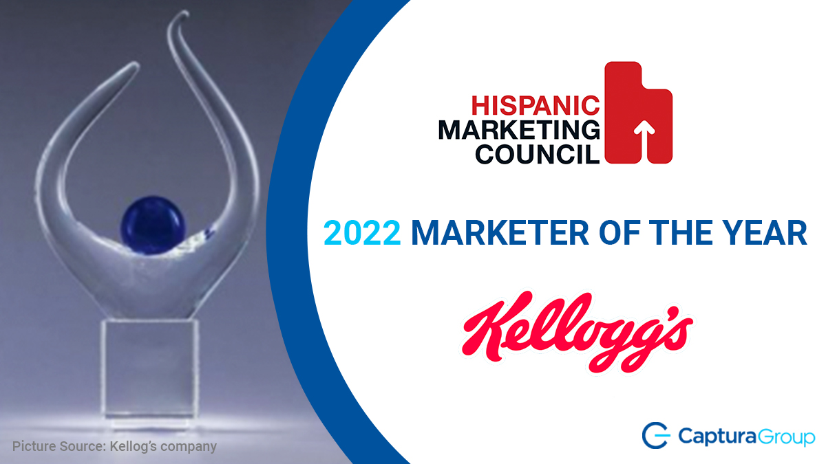We are honored to congratulate our partner @KelloggsUS for this well-deserved award from the @hmchispanic. . prnewswire.com/news-releases/… #hispanicmarketing