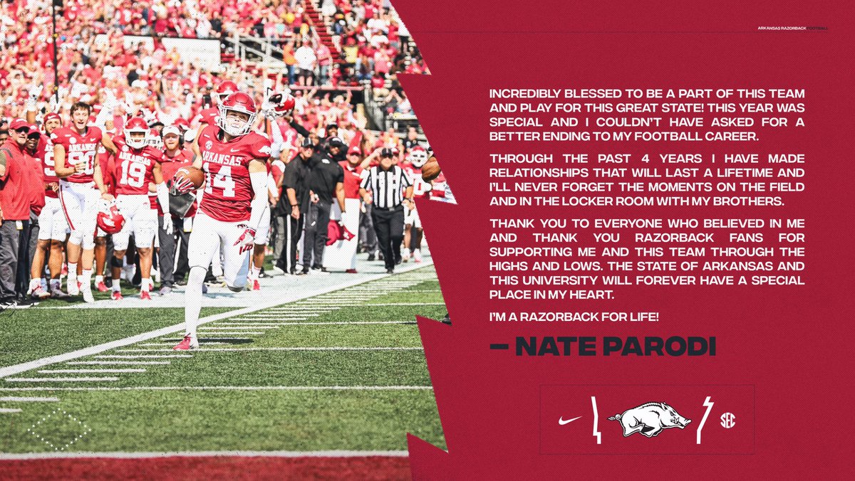 Thank you, Arkansas❤️