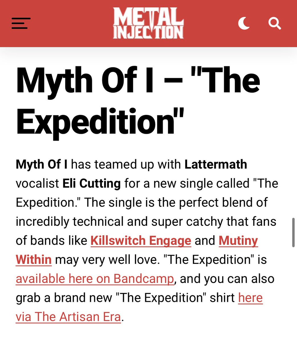 Myth of I tweet media