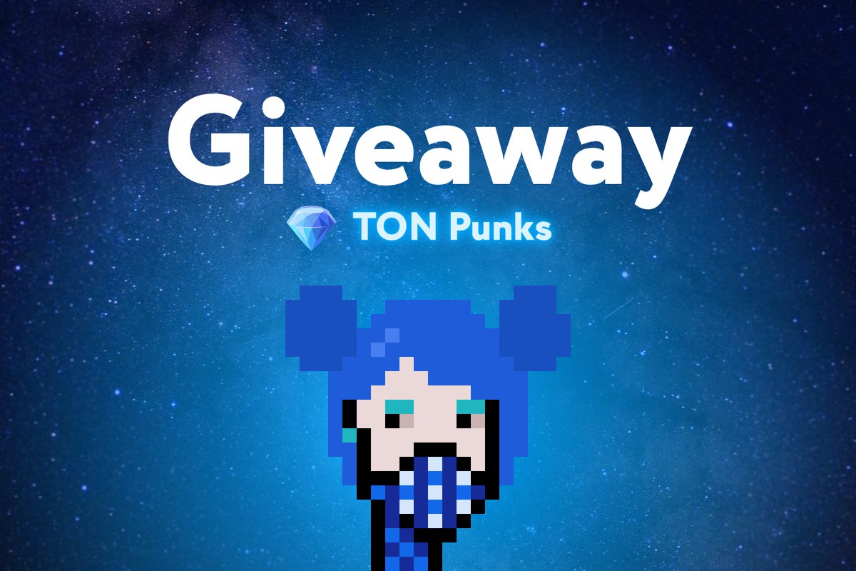 TonPunks's tweet photo. Guys, before the discord server launches 
we decided to give away one random TON Punk💎 
to attract more 🌐international collectors.

The rules are extremely simple:
💎 Follow @TonPunks 
💎 Like &amp; RT
💎 Tag 2 friends

📩Winner will be picked in 72 hours.
#TON #TONCOIN https://t.co/NSQOeEuuHc