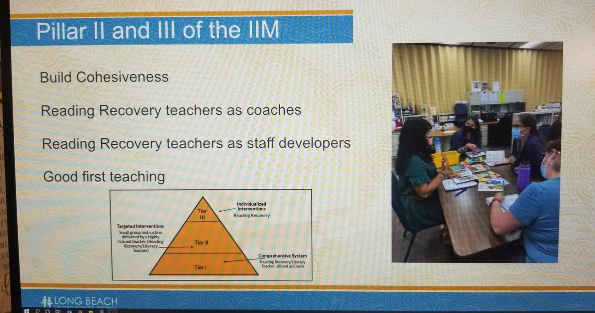 #K8LitCon's On Demand Session 90A, @LongbeachUSD shared how Reading Recovery teachers touch all parts of instruction- tier 1, 2, and 3!  Let's highlight all the wealth of knowledge of our RR and LL teachers!  #FCPSLitCon
