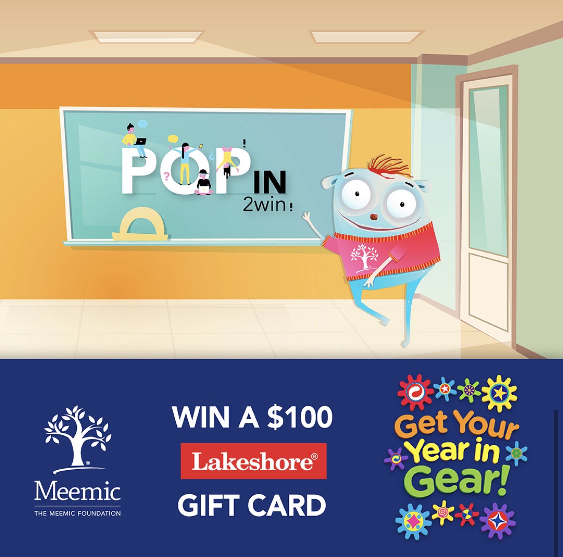 Ackerman Insurance Group, Inc. (@ackerman_agency) on Twitter photo Enter to win a $100 Lakeshore Gift Card for your elementary classroom! 
Enter today at: MeemicFoundation.org/Ackerman
Deadline is February 28, 2022. No purchase necessary. For complete terms and conditions, visit MeemicFoundation.org/PopInTerms. Enter to win a $100 Lakeshore Gift Card for your elementary classroom! 
Enter today at: MeemicFoundation.org/Ackerman
Deadline is February 28, 2022. No purchase necessary. For complete terms and conditions, visit MeemicFoundation.org/PopInTerms.