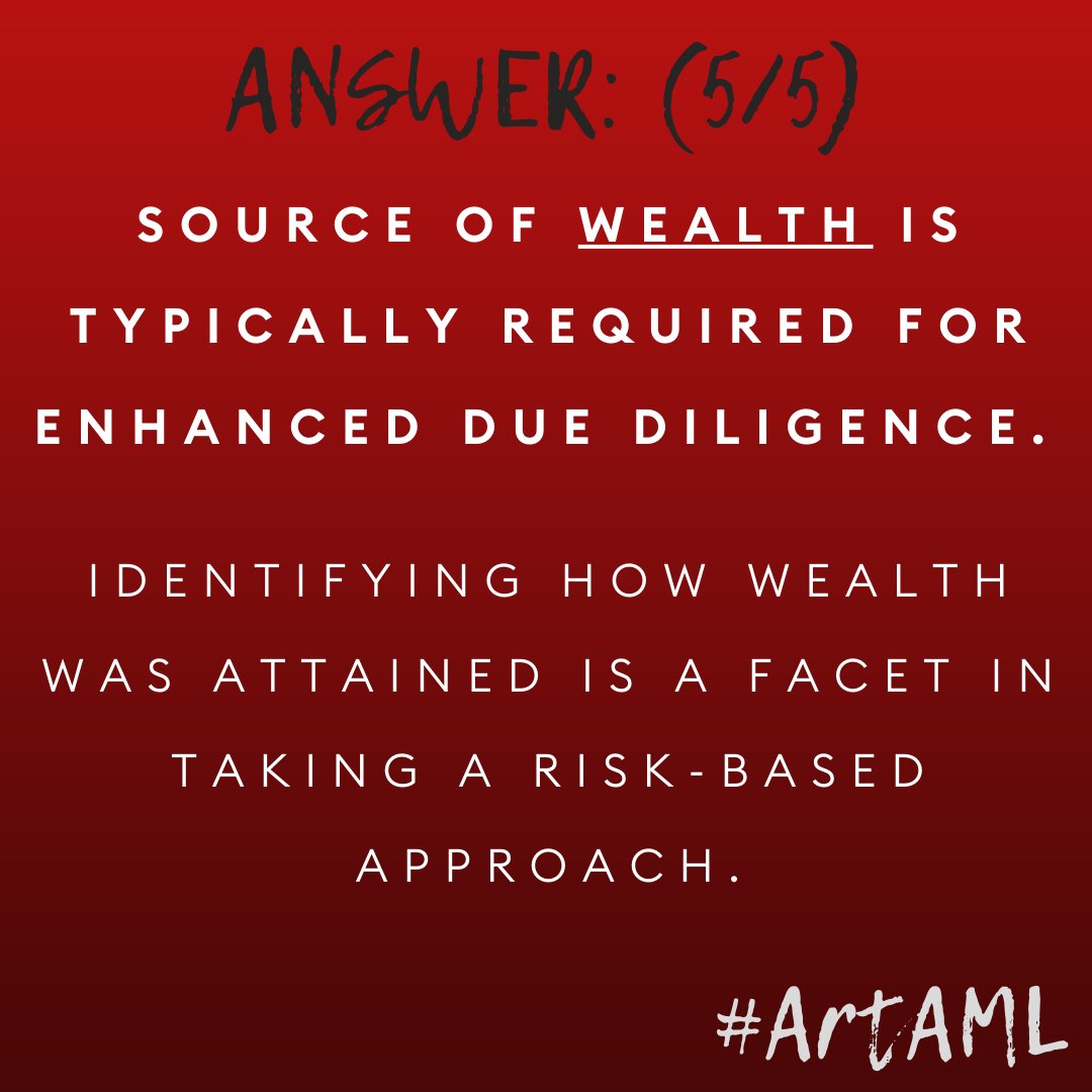 artaml_'s tweet photo. Are you concerned about prying into clients' private affairs, such as how they attained wealth?
There could be good news, as 'Source of Funds' (SoF) and 'Source of Wealth' (SoF) are often conflated. Find out the crucial differences >> open the pictures.
#AML #AMLFAQ #artmarket https://t.co/jbkWMGNtQq