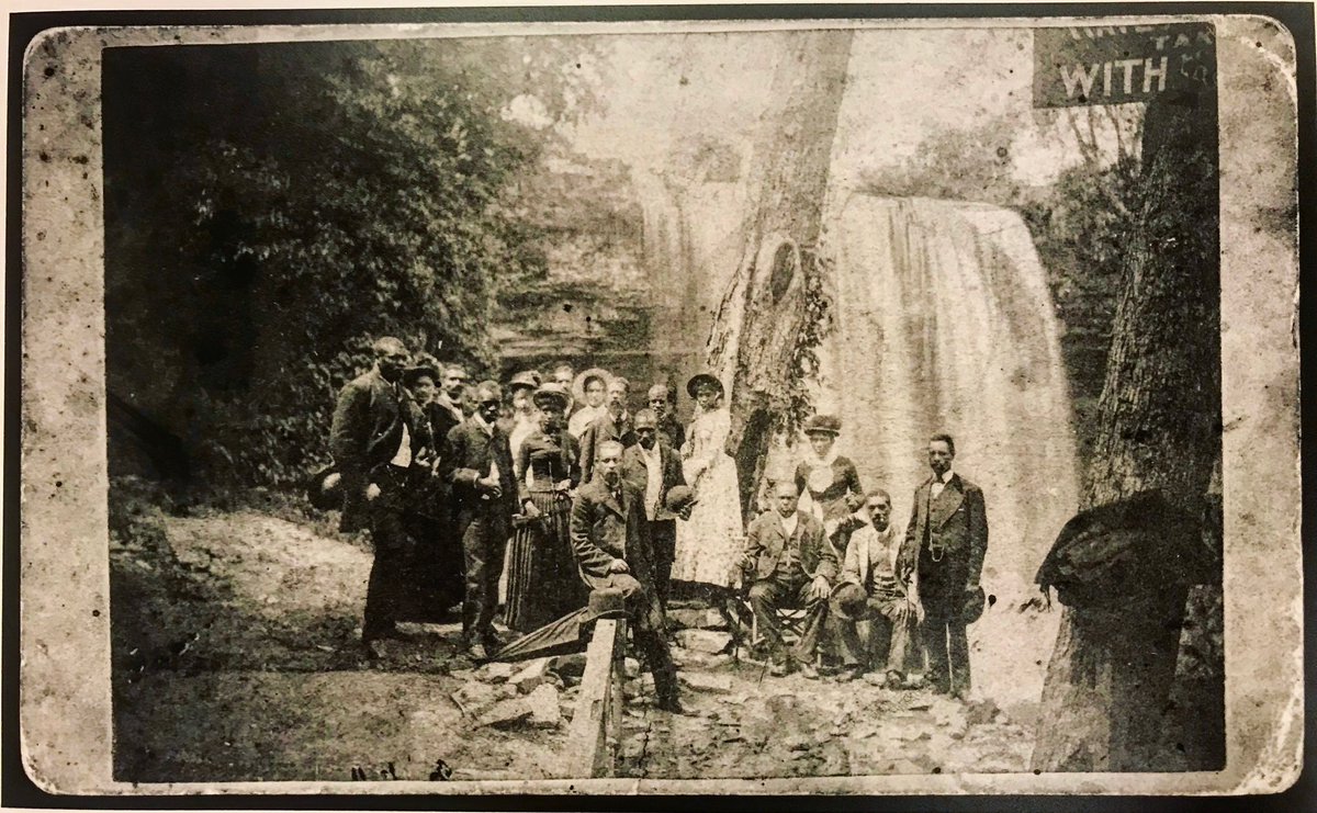 February is a month to celebrate, learn and recognize African Americans and Black history. Since the early 1800s, African Americans have deeply been a part of Minnesota’s cultural fabric. This image is from a Black family reunion at Minnehaha Falls in Minneapolis, circa 1875.