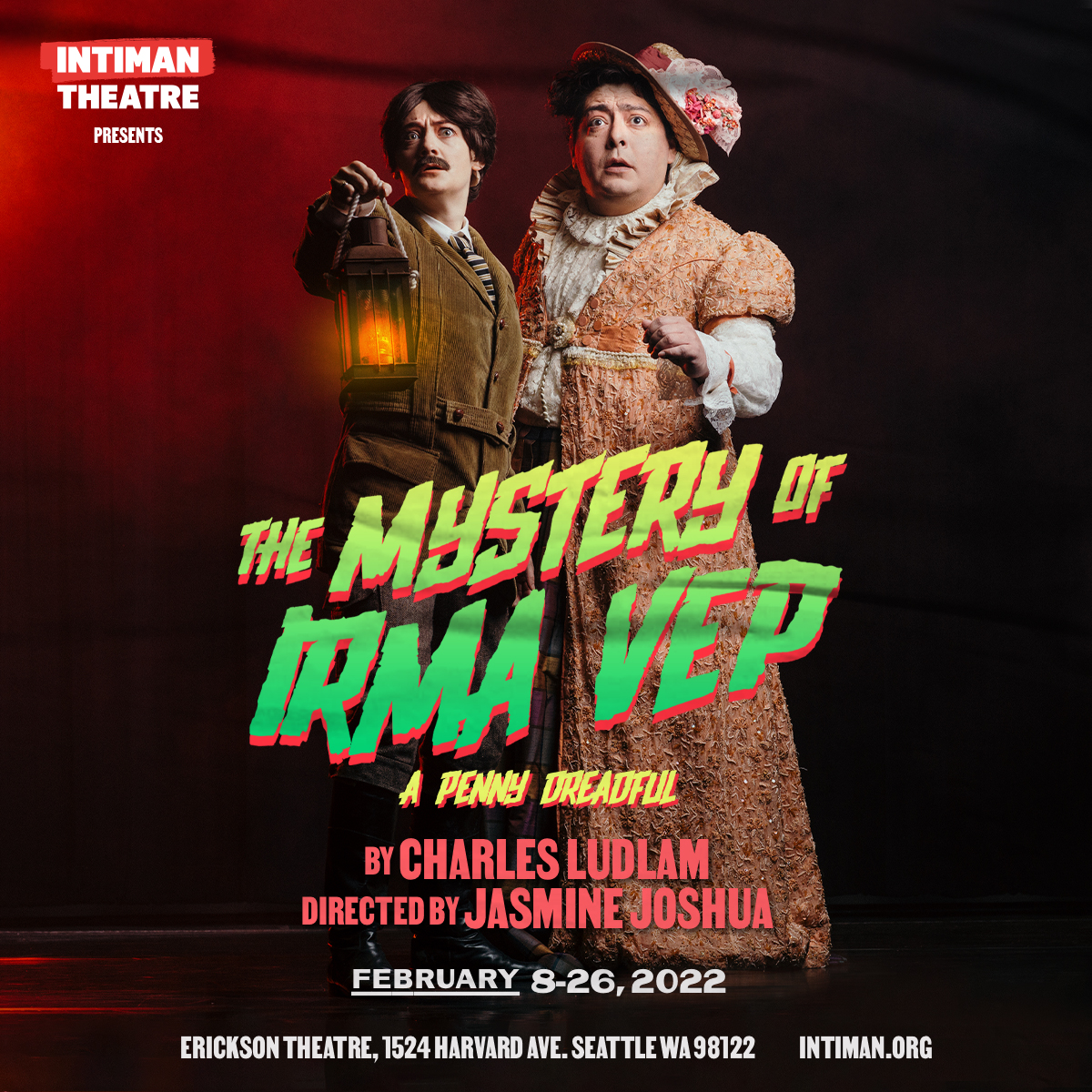 hsdcorg's tweet image. #InterpretedShowAlert: HSDC will be providing interpreters for Intiman Theatre's show THE MYSTERY OF IRMA VEP, A PENNY DREADFUL on February 11th, 18th and 25th, 2022. 
Visit their page for more information and ticket: intiman.org/irma-vep/