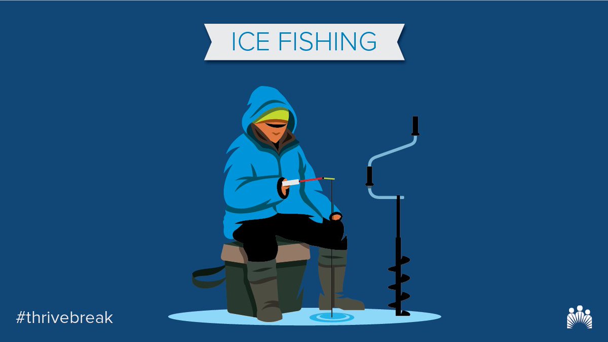 KPMidAtlantic's tweet photo. #ThriveBreak - Has your local pond frozen over this winter? Then it's time to experience the great outdoors and get some fresh air while you're ice fishing! https://t.co/ljiTAan7yP