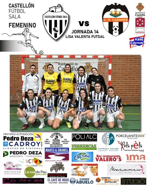 𝗝𝗼𝗿𝗻𝗮𝗱𝗮 𝟭𝟰 𝗱𝗲 𝗹𝗮 𝗟𝗶𝗴𝗮 𝗩𝗮𝗹𝗲𝗻𝘁𝗮 𝗙𝘂𝘁𝘀𝗮𝗹

Castellón Fútbol Sala

castellonfutbolsala.es/2022/02/01/%f0…