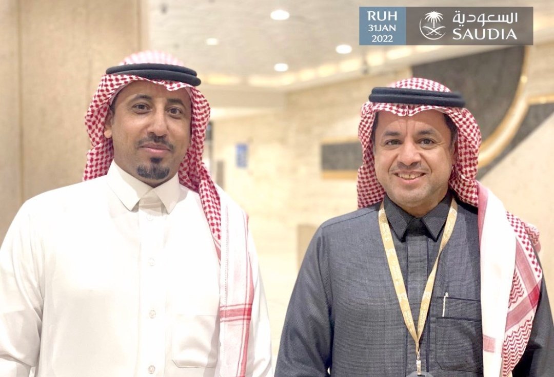 @tareqalaqeel1 طارق العقيل وعيد العنزي ثنائي جميل نثر الإبداع والعمل الرائع في محطة الرياض وقطاع العمليات الأرضية ، ولا هانوا بقية الزملاء .. بالتوفيق للجميع 💚💐