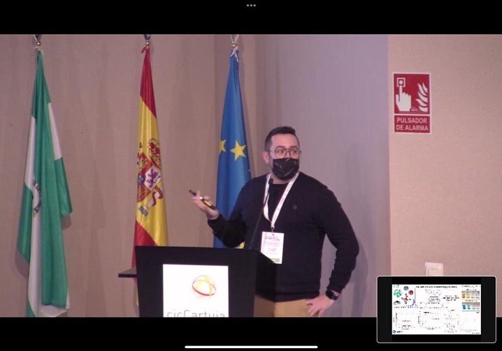 lazarolabffyb's tweet image. Presentación de @DrLazaroJM  en @qies22 #lazarolabffyb #NMR #metalcomplex #xray