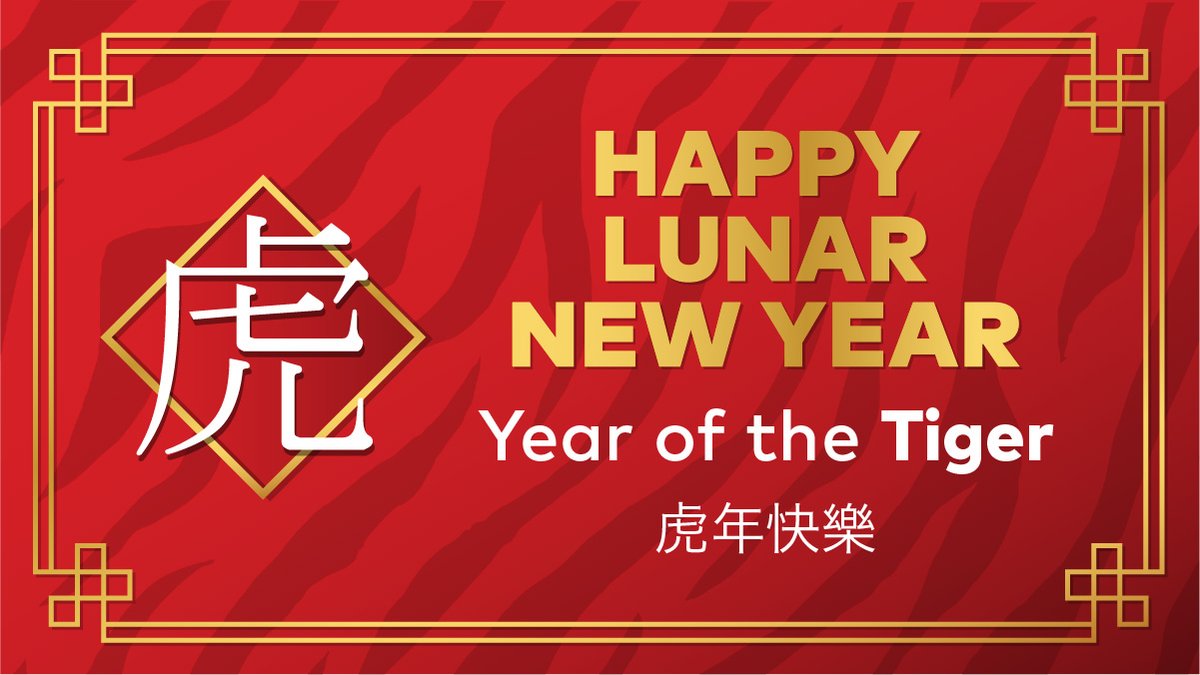 Today we celebrate the start of the Year of the Tiger! On behalf of all of us at Team Tiger, we wish our customers, staff and the diverse communities that we call home a very Happy Lunar New Year. We hope this year will bring you personal strength and self-confidence!