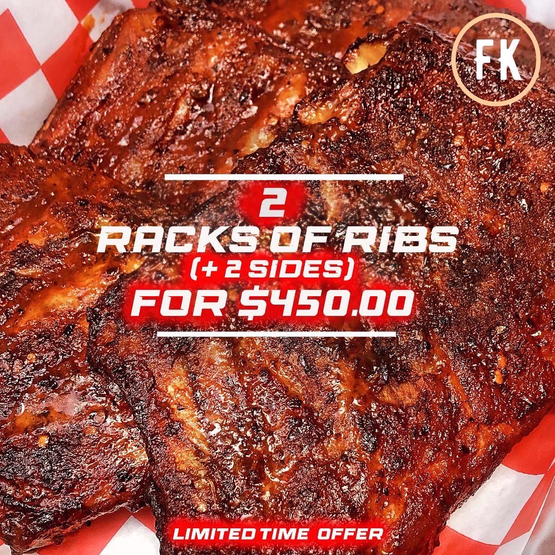 FamilyKitchenTT's tweet photo. Ribs anyone???  

Sides: Seasoned Fries, Cheesy Mashed Potatoes and Garlic Mac &amp; Cheese https://t.co/LuDm9FSWAl
