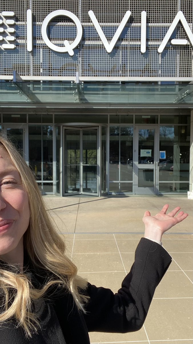 ericamccready's tweet image. Day 1 ✔️ @IQVIA_global