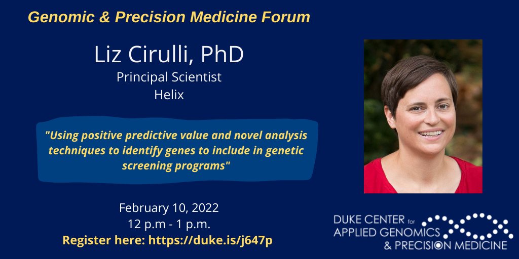 Duke Precision Medicine Program tweet media